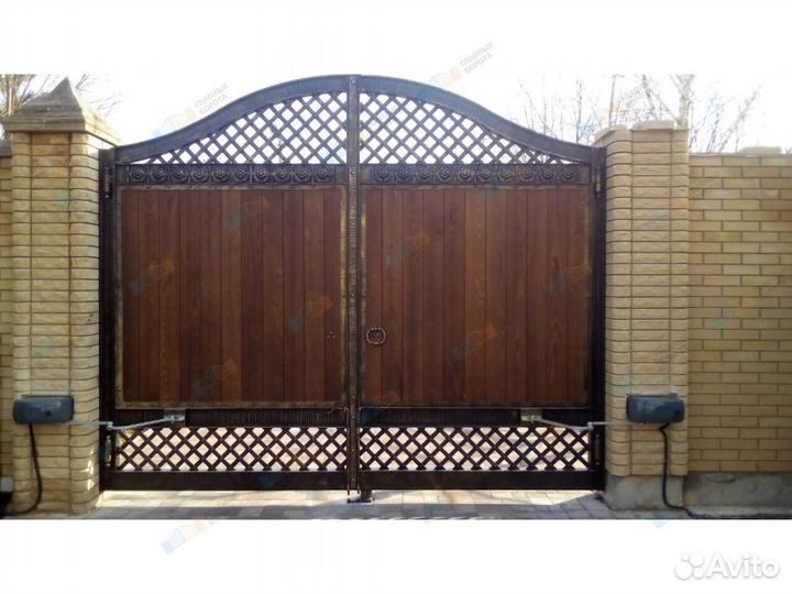 Ворота для распашных ворот Распашные