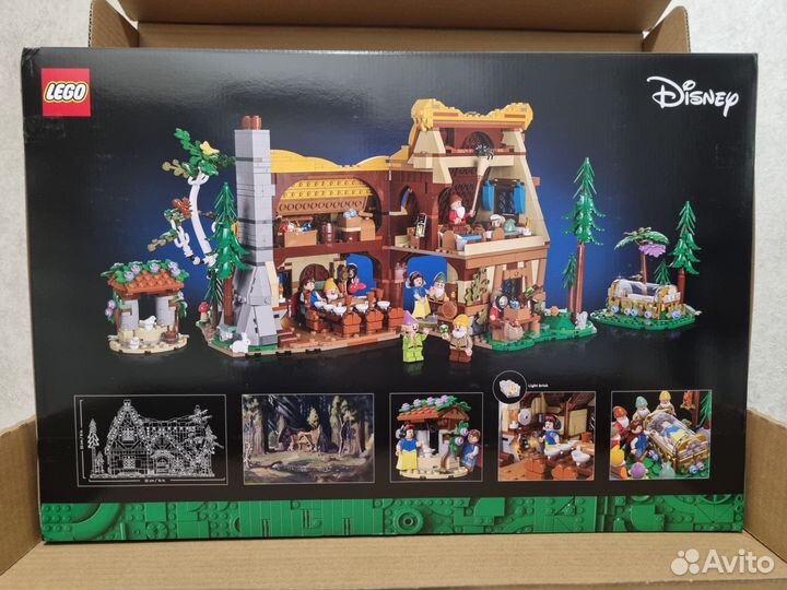 Lego Disney 43242 Домик Белоснежки и семи гномов