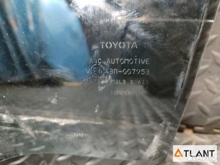 Стекло лобовое задний левый toyota prius PHV