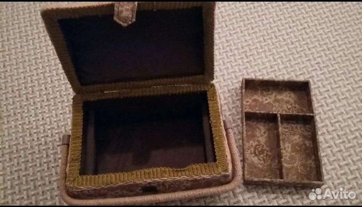 Сундучок Шкатулка для рукоделия и аксессуаров