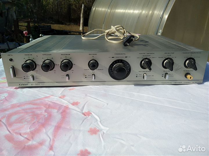 Ас Panasonic, кассеты, диски, усилитель кумир 001