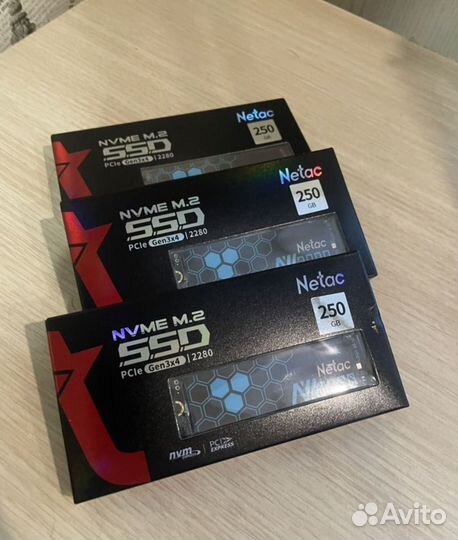 SSD M2 Netac NV3000 250гб