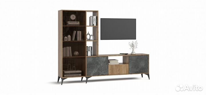 Стенка в гостиную лофт