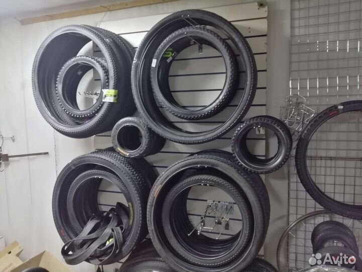 Камеры и покрышки для колясок и велосипедов