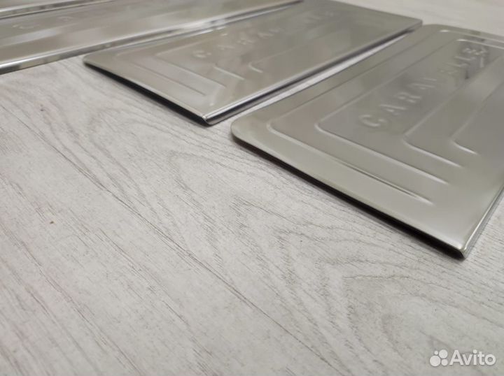 Накладки на пороги Volkswagen T5 Caravelle 2003-15