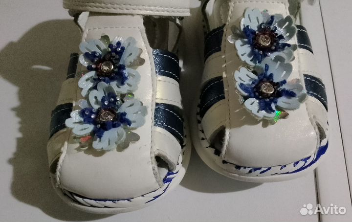 Сандалии для девочки 22 размер