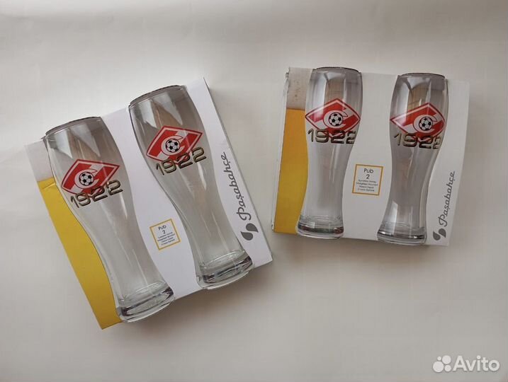 Набор бокалов Спартак