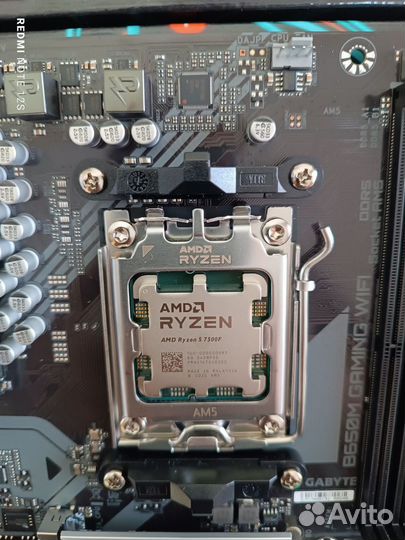 Новая игровая связка AM5 Ryzen 7500f + B650m wifi