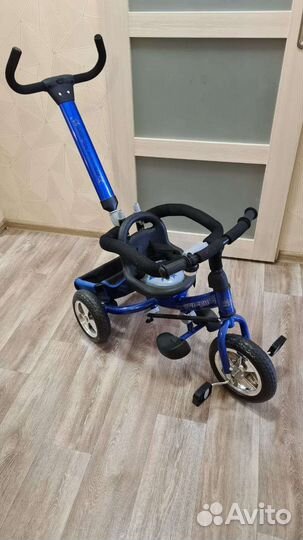 Трехколесный велосипед с ручкой новый Super Trike