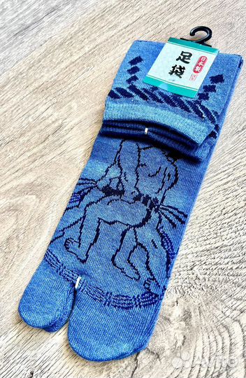 Носки Таби мужские с борцами Сумо