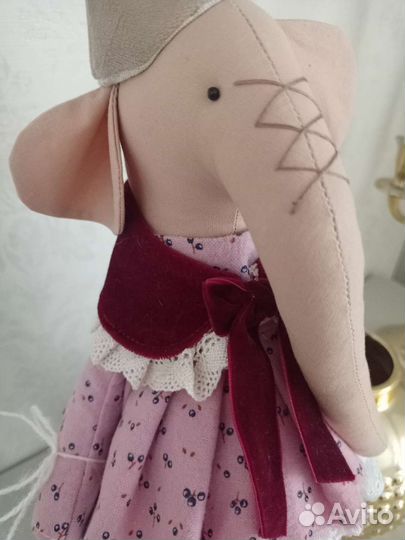 Слон игрушка ручной работы