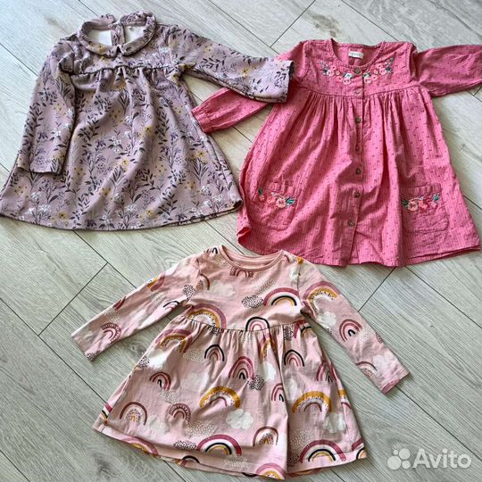 Пакет вещей на девочку 86