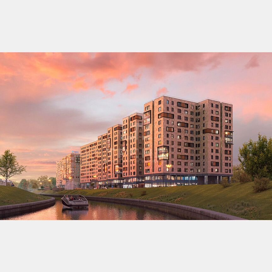 Апартаменты-студия, 24,6 м², 12/13 эт.