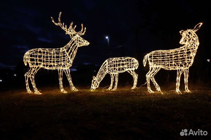 Светодиодные фигуры, собственное производство
