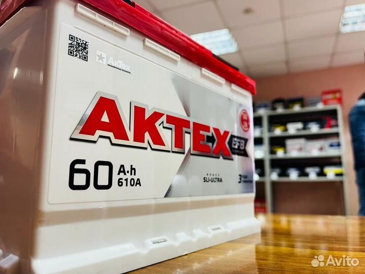 Аккумулятор 60 EFB Актех на Пежо Киа Хендай Рено