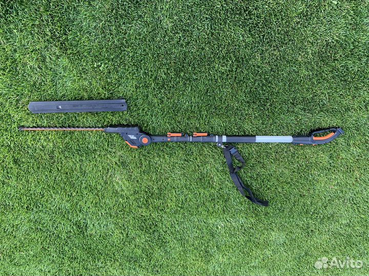 Аккумуляторный кусторез worx комплект