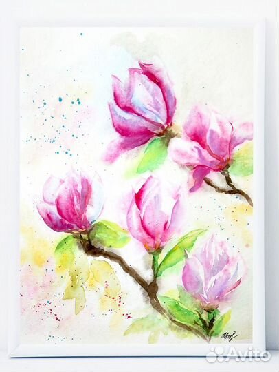 Картина акварелью 