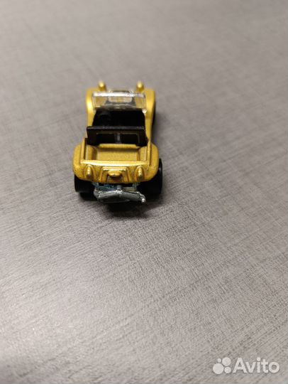 2002 Mattel Hot Wheels Meyers Manx Gold Dune Buggy