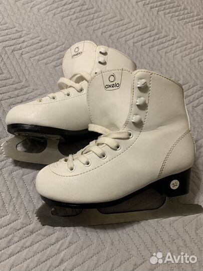 Коньки детские фигурные Oxelo размер 31/32