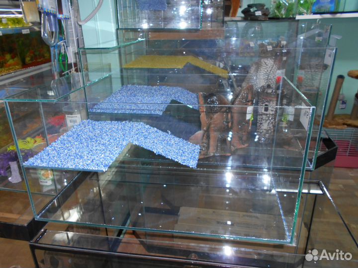 Террариумы, Аквариумы