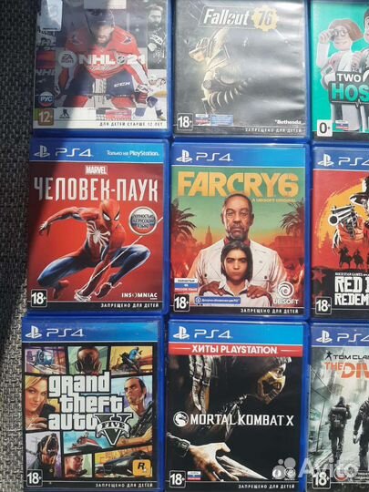 Игры для Sony PS-4