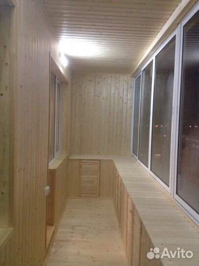 Остекление обшивка балконов