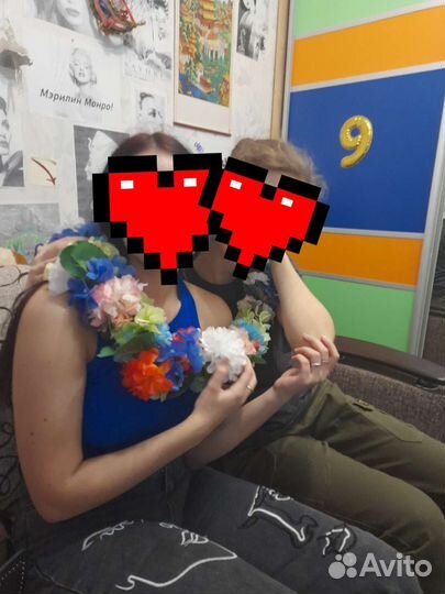 Лиана (герлянда) из цветов искусственных