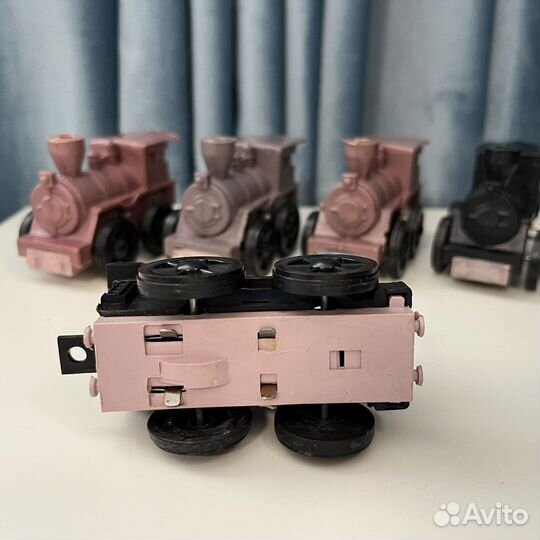 Советские игрушки поровоз СССР
