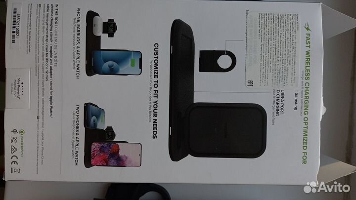 Беспроводное зарядное устройство mophie