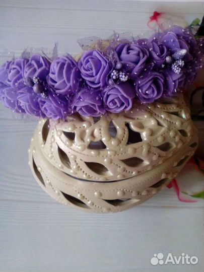 Ободки из роз