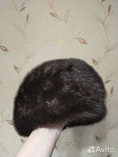 Шапка норковая женская новая
