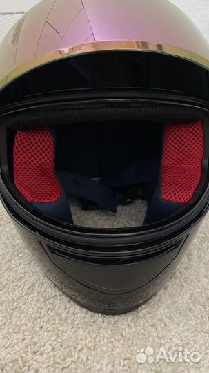 Мотошлем с ушками