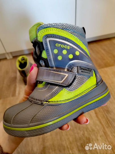 Сапожки и ботинки Crocs c9