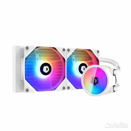 Водяное охлаждение ID-Cooling zoomflow 240XT snow