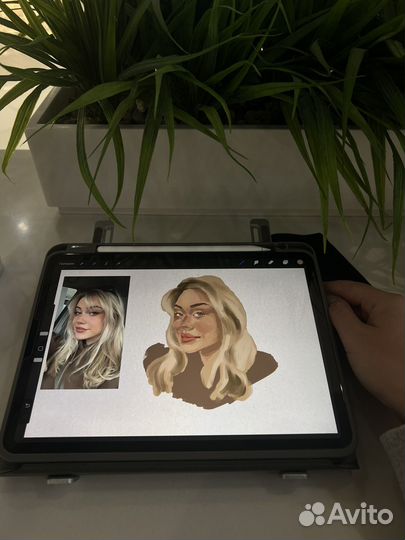 Нарисую портрет маслом или цифровой