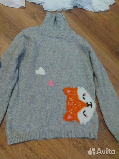 Одежда пакетом для девочки 4-6 лет