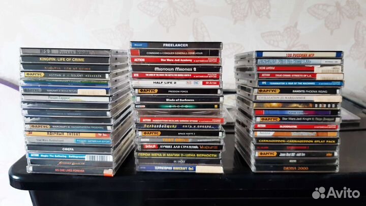 Компакт-диски с играми