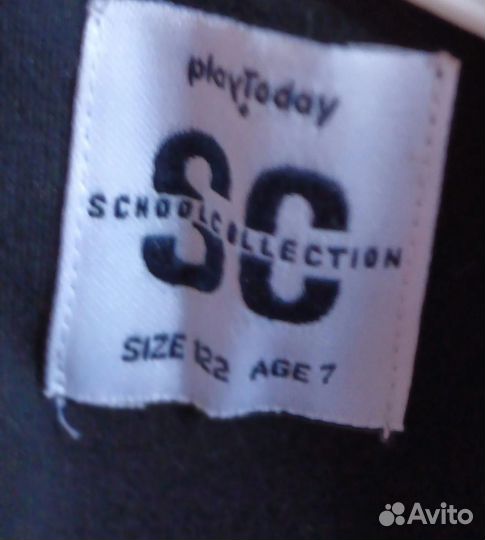 Сарафан для девочки 7лет рост122 и платье школьное