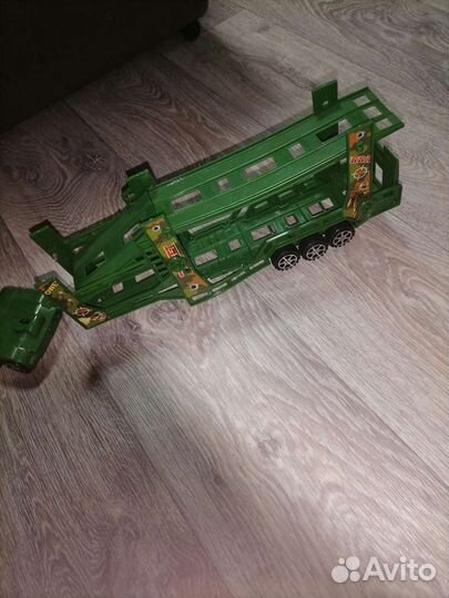 Грузовик с прицепом игрушечный