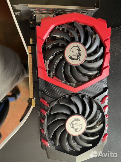 Видеокарта gtx 1050 ti gaming x 4gb