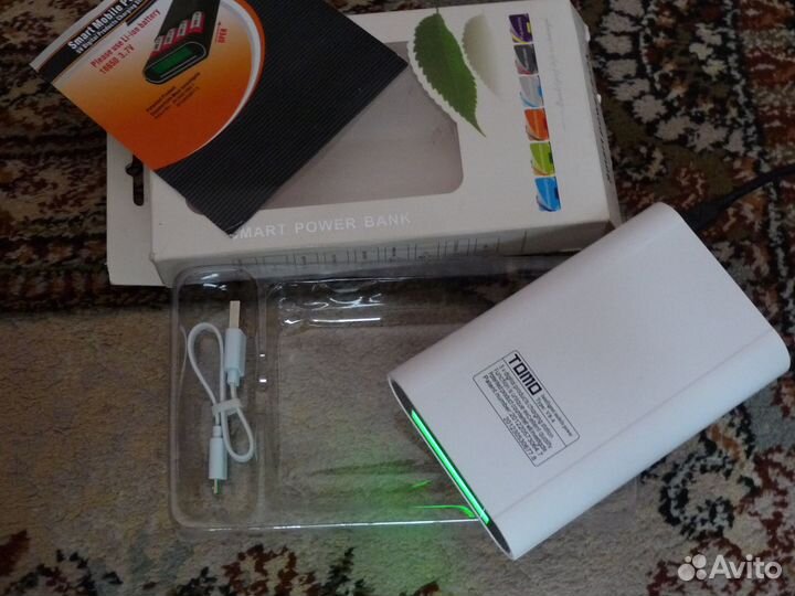 Powerbank Smart Tomo новый LED индикация