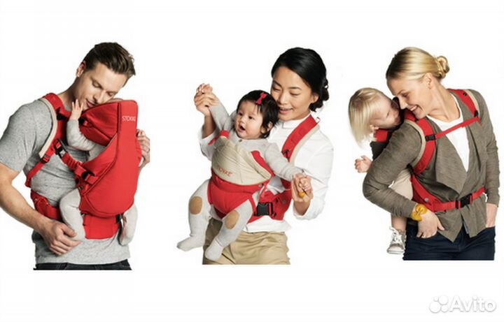 Эргорюкзак Stokke MyCarrier Front and Back