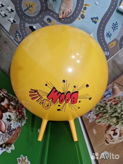 Мяч фитбол с насосом