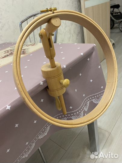 Пяльца деревянные