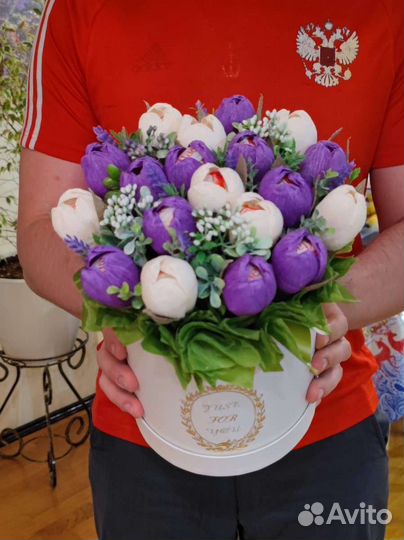 Букет из конфет съедобный цветы 1 сентября учителю