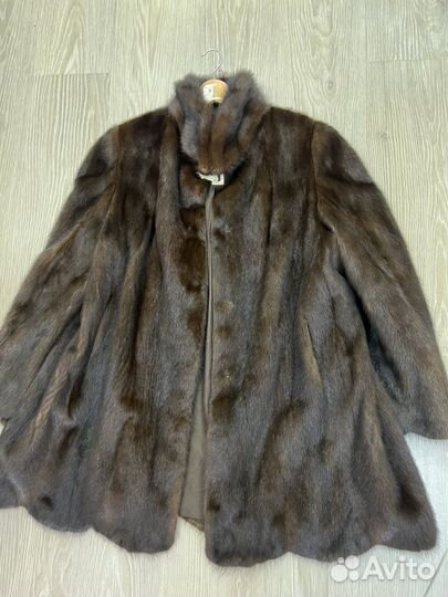 Шуба норковая новая ромашка