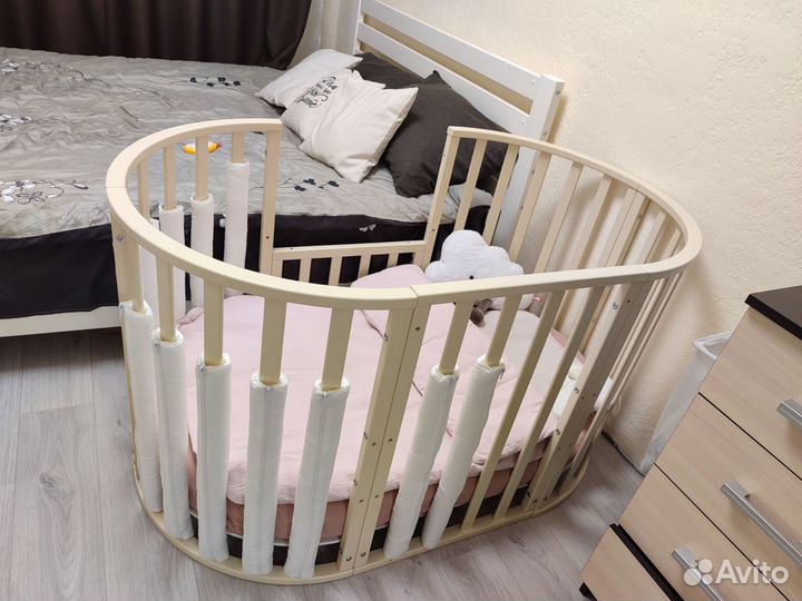 Кроватка для новорожденных 8 в 1