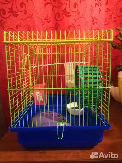 Клетка для грызунов большая б/у