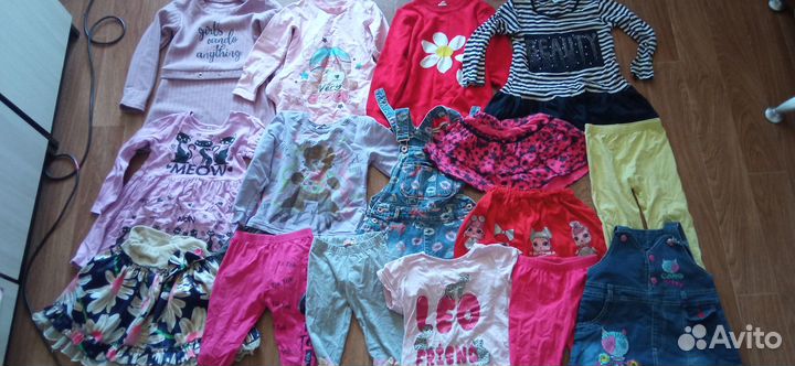 Детские вещи и обувь для девочки на 5-6-7лет