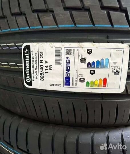 Continental ContiPremiumContact 6 285/45 R22 и 325/40 R22 114Y